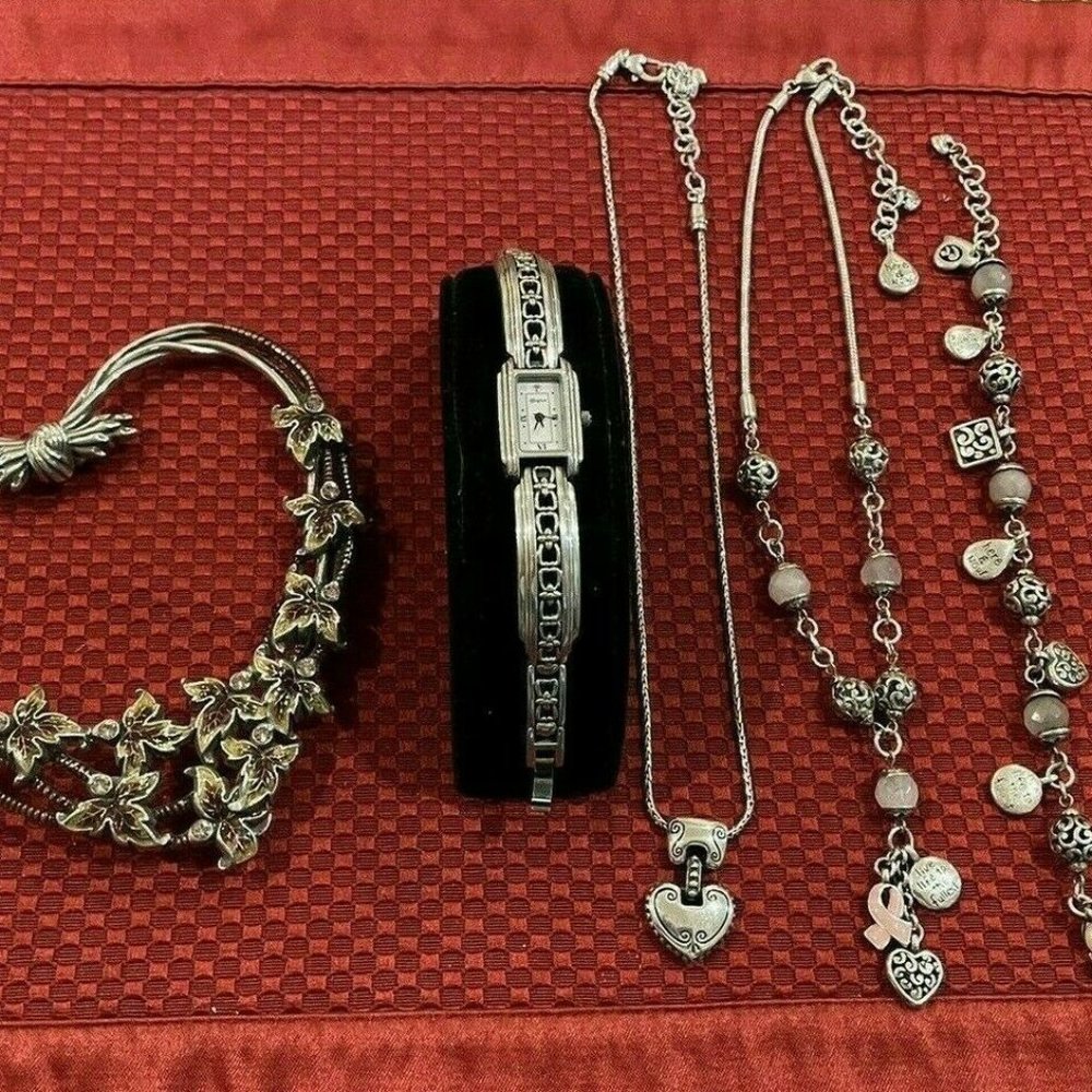 BRIGHTON Watch (2) Necklaces Bracelet Frame